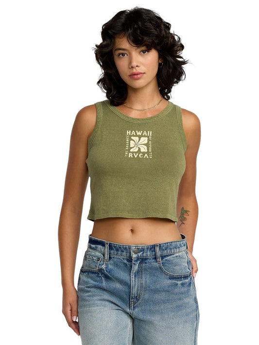RVCA Ladies Hawaii Flow Tank