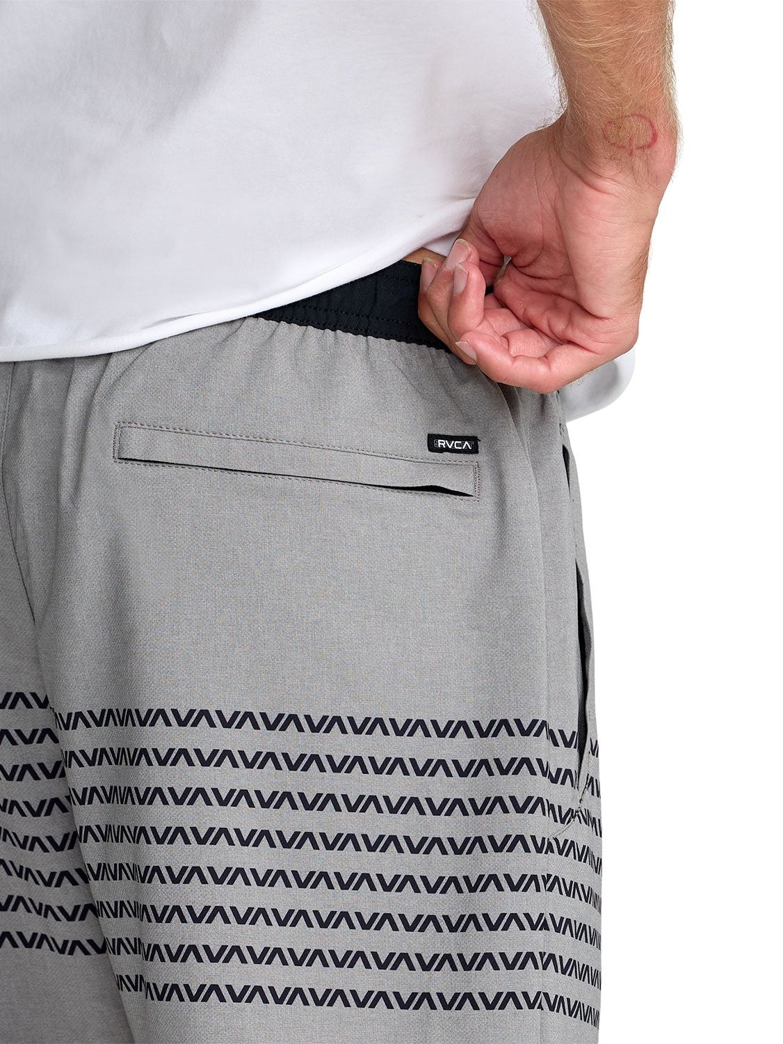 RVCA Men's Yogger Stretch Contrast 17" Walkshort