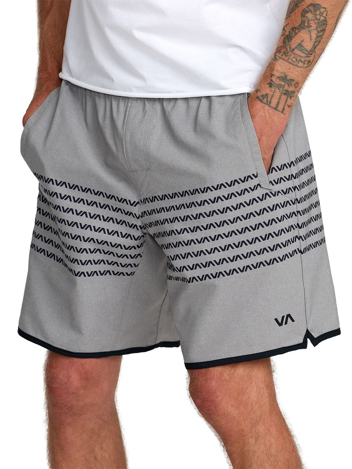 RVCA Men's Yogger Stretch Contrast 17" Walkshort