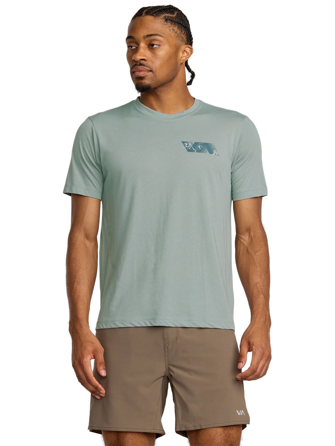 RVCA Men's VA Blur Fill T-Shirt