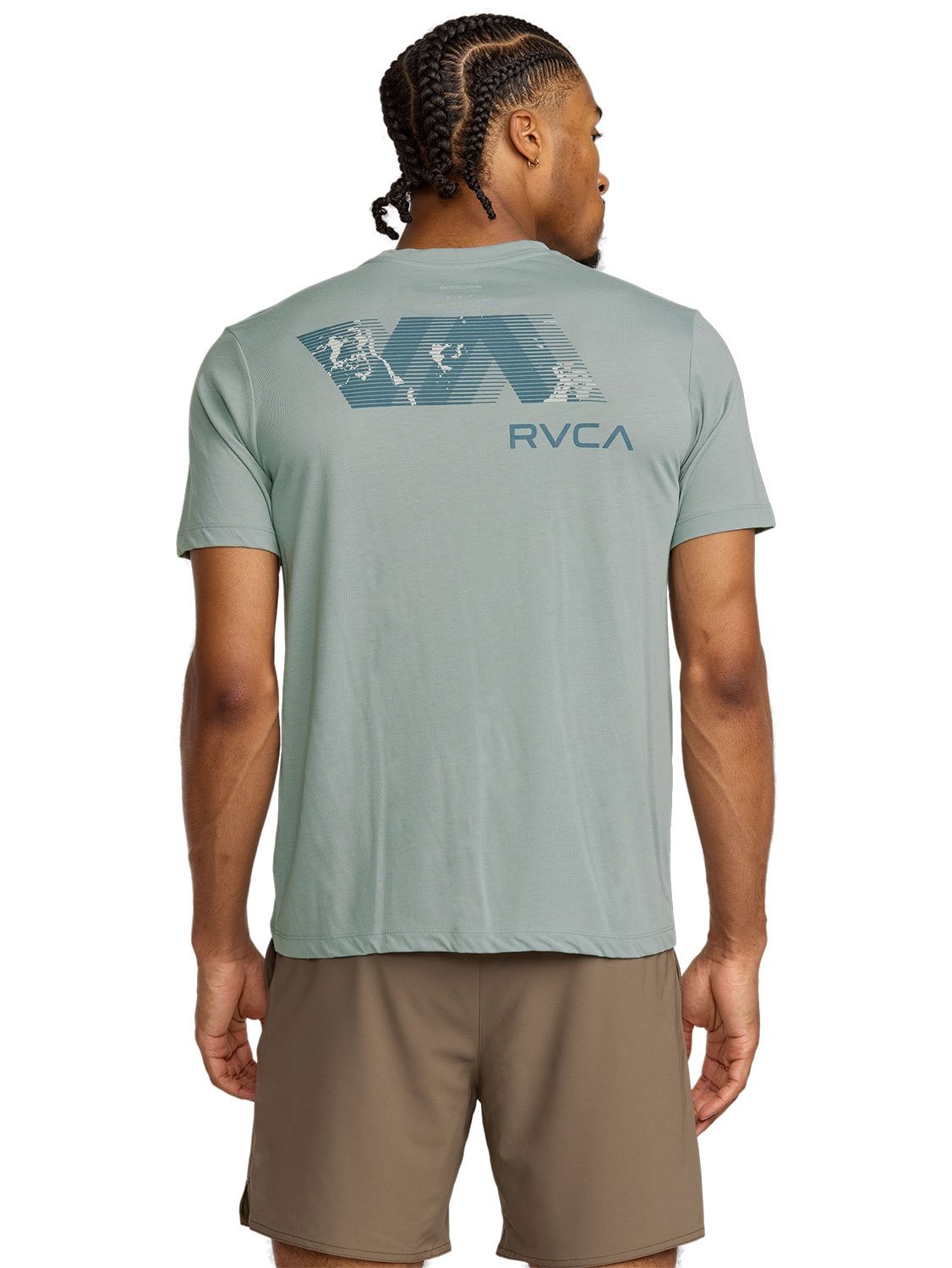RVCA Men's VA Blur Fill T-Shirt