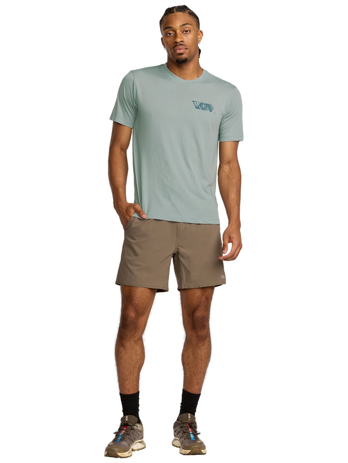 RVCA Men's VA Blur Fill T-Shirt