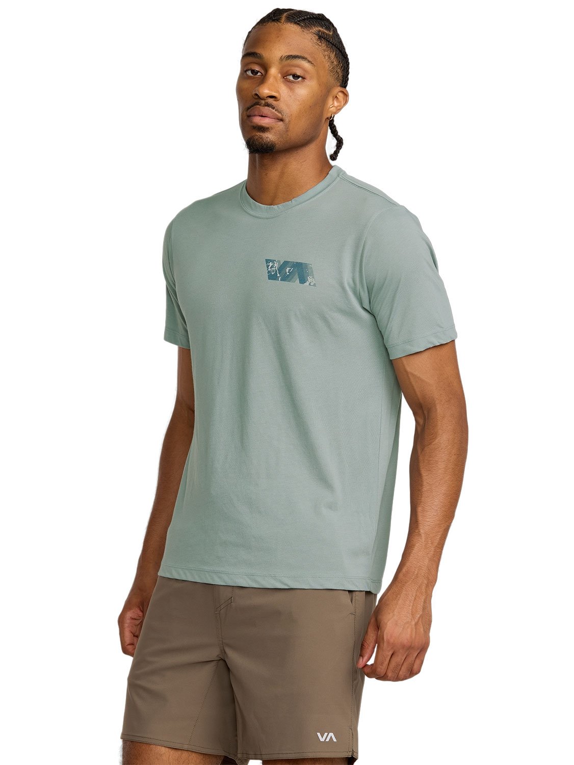 RVCA Men's VA Blur Fill T-Shirt