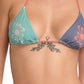 RVCA Ladies Lauryn Halter Tri Bikini Top