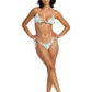 RVCA Ladies Good Things Coming Knotted Bikini Top