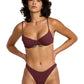RVCA Ladies Chevy Grooves 90s Underwire Bikini Top
