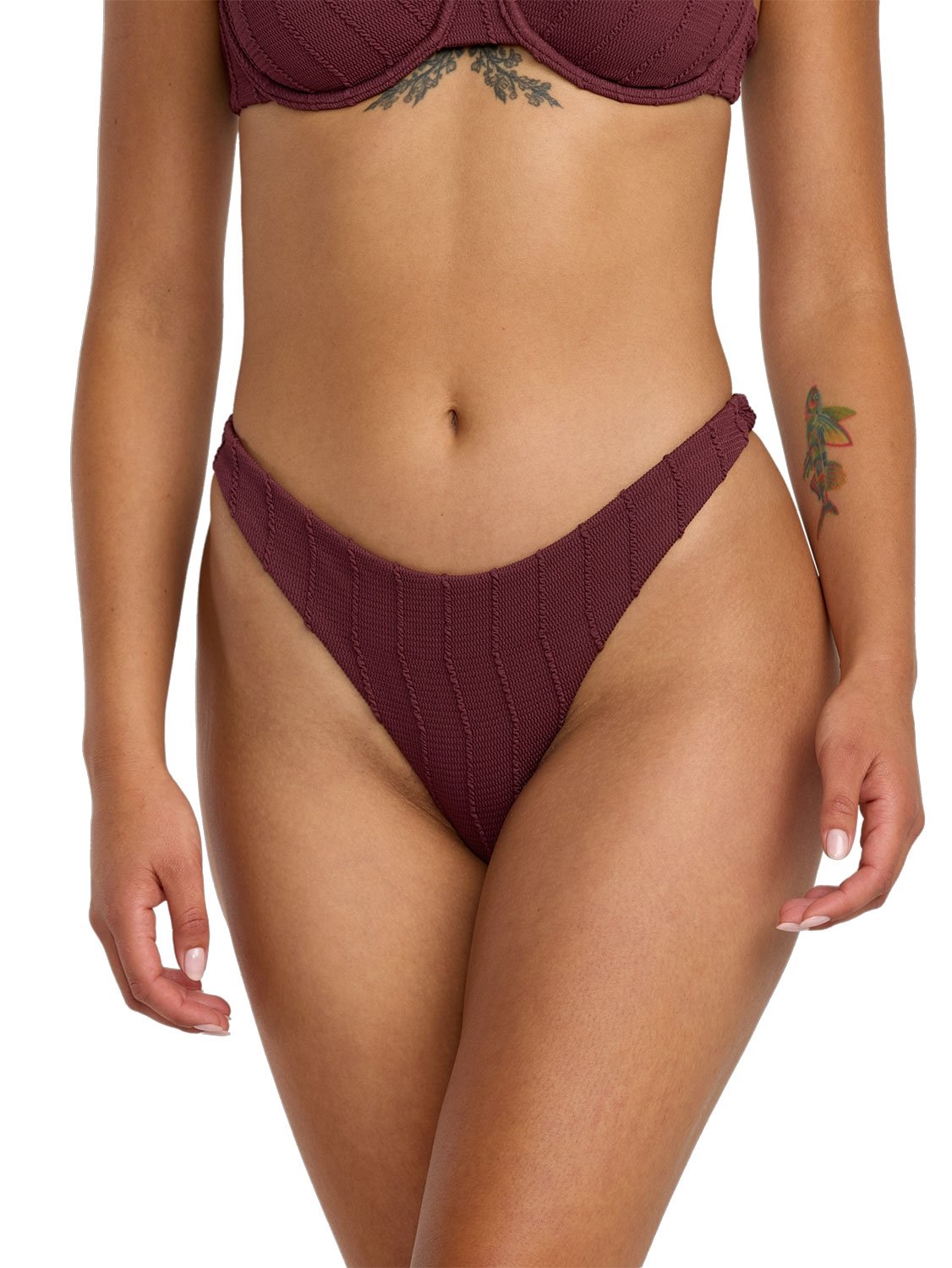 RVCA Ladies Chevy Grooves Ultra Skimpy Bikini Bottom
