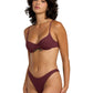 RVCA Ladies Chevy Grooves Ultra Skimpy Bikini Bottom