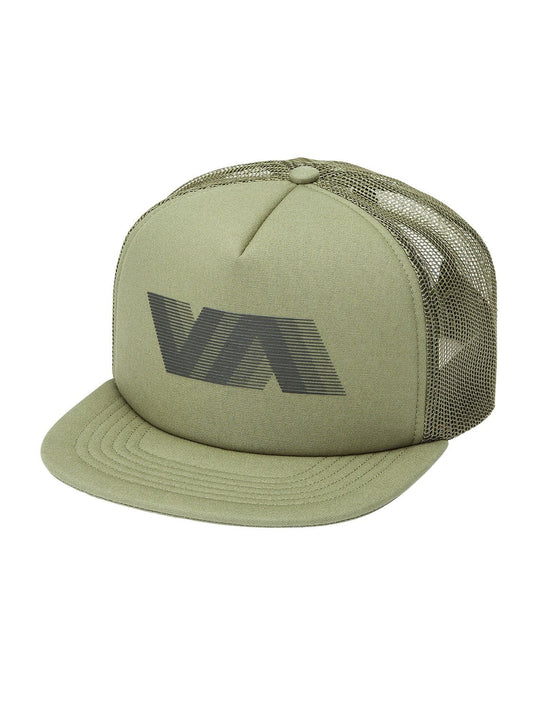 RVCA Men's VA Blur Foamy Trucker Cap