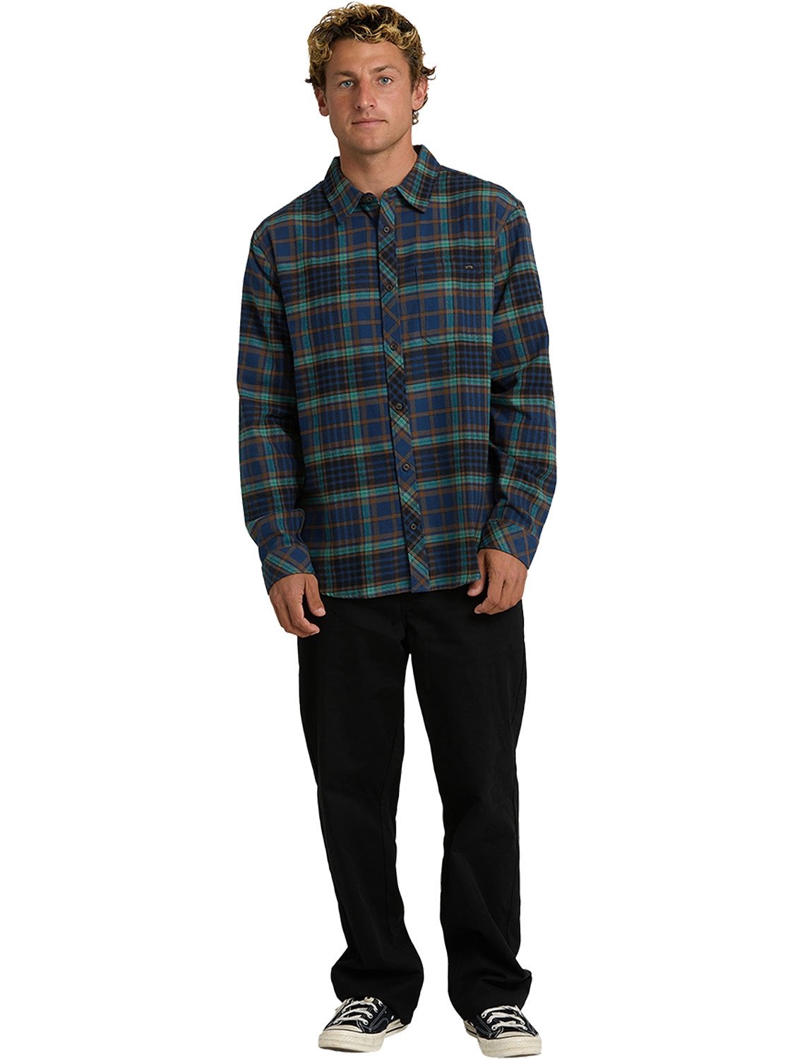 Billabong Men's Coastline Flannel Shirt