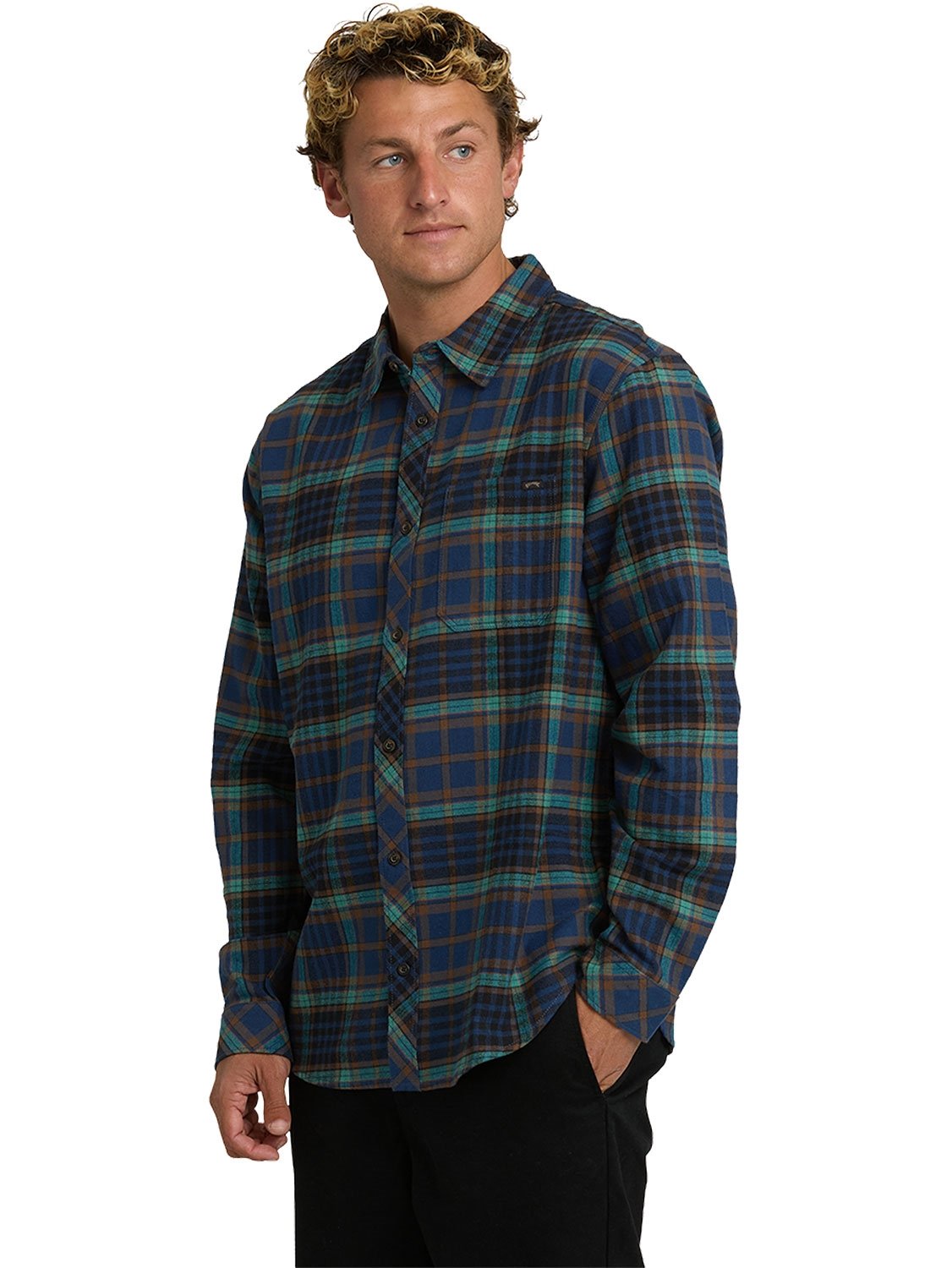 Billabong Men's Coastline Flannel Shirt