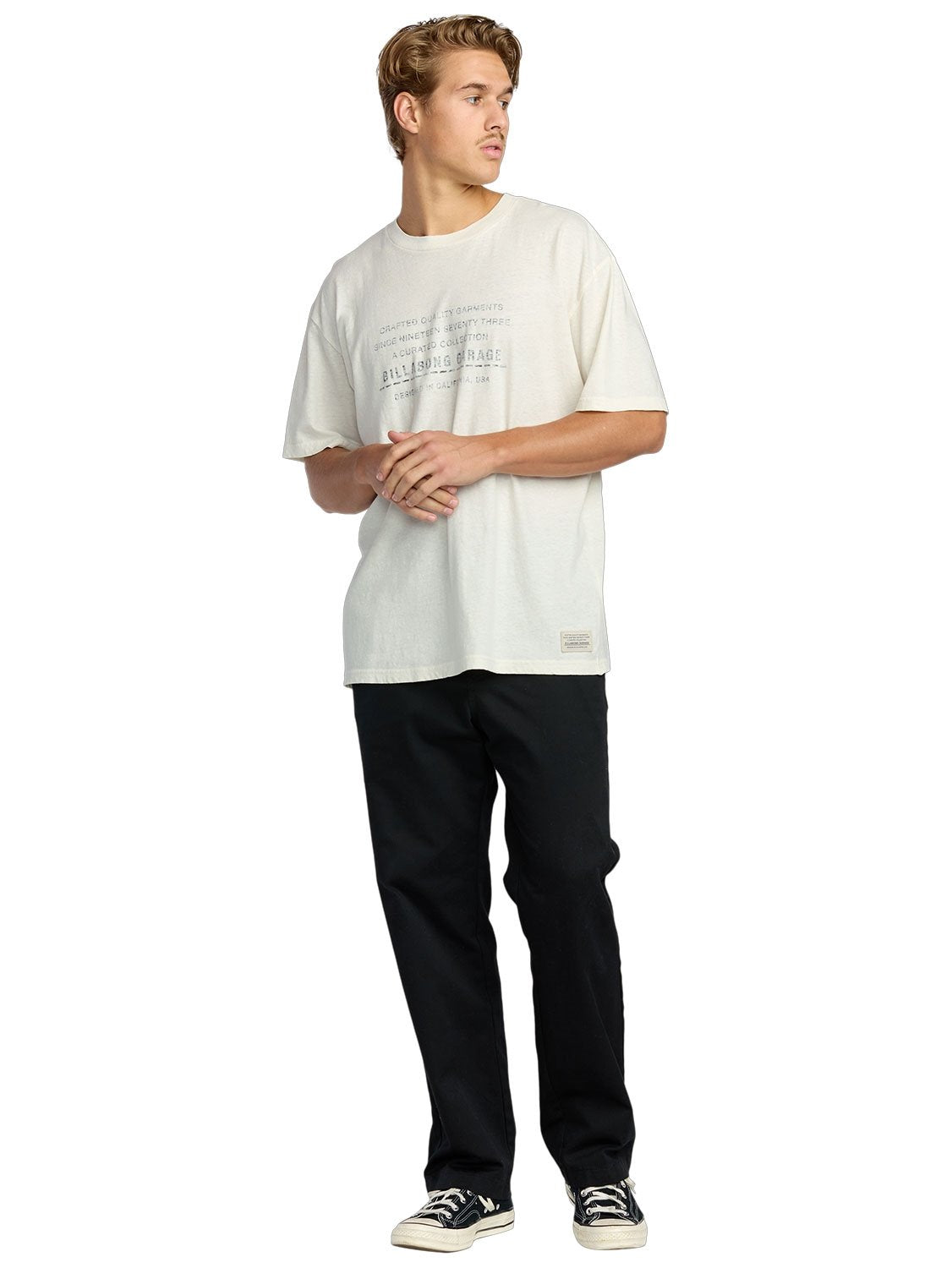 Billabong Men's The Label Garage Regular T-Shirt