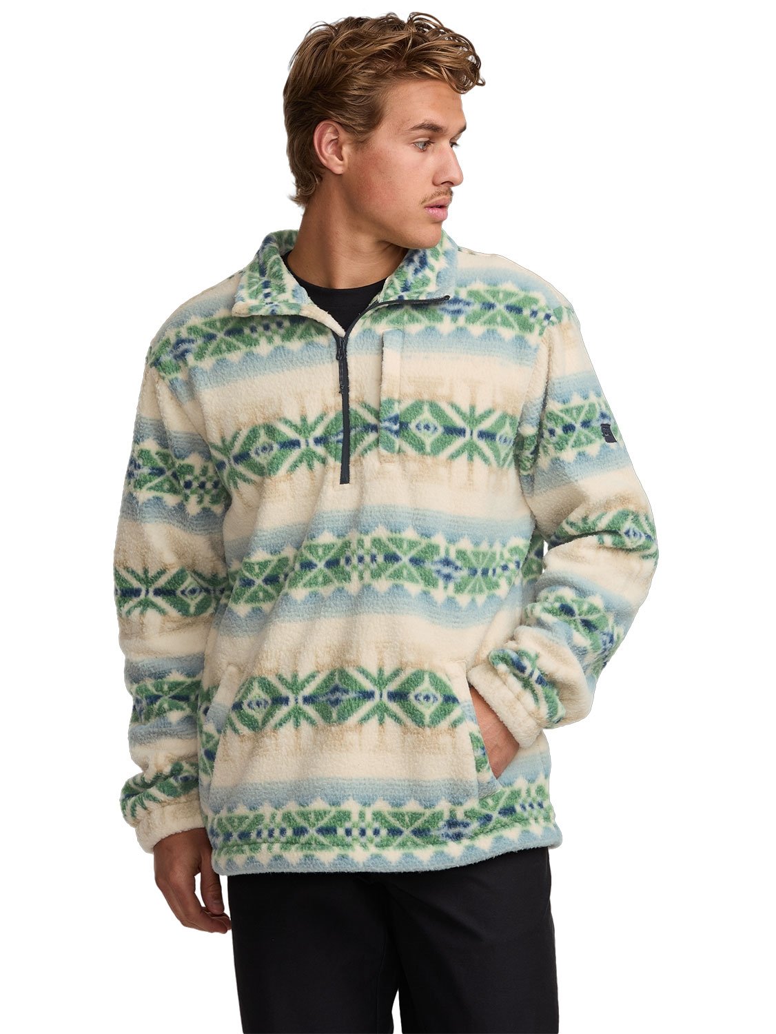 Billabong Men's Boundary Mock Pullover Boardriders