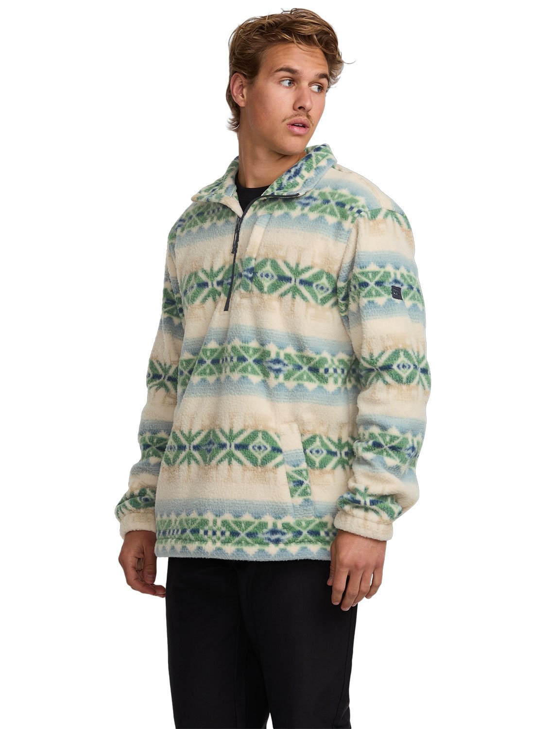 Billabong Men's Boundary Mock Pullover