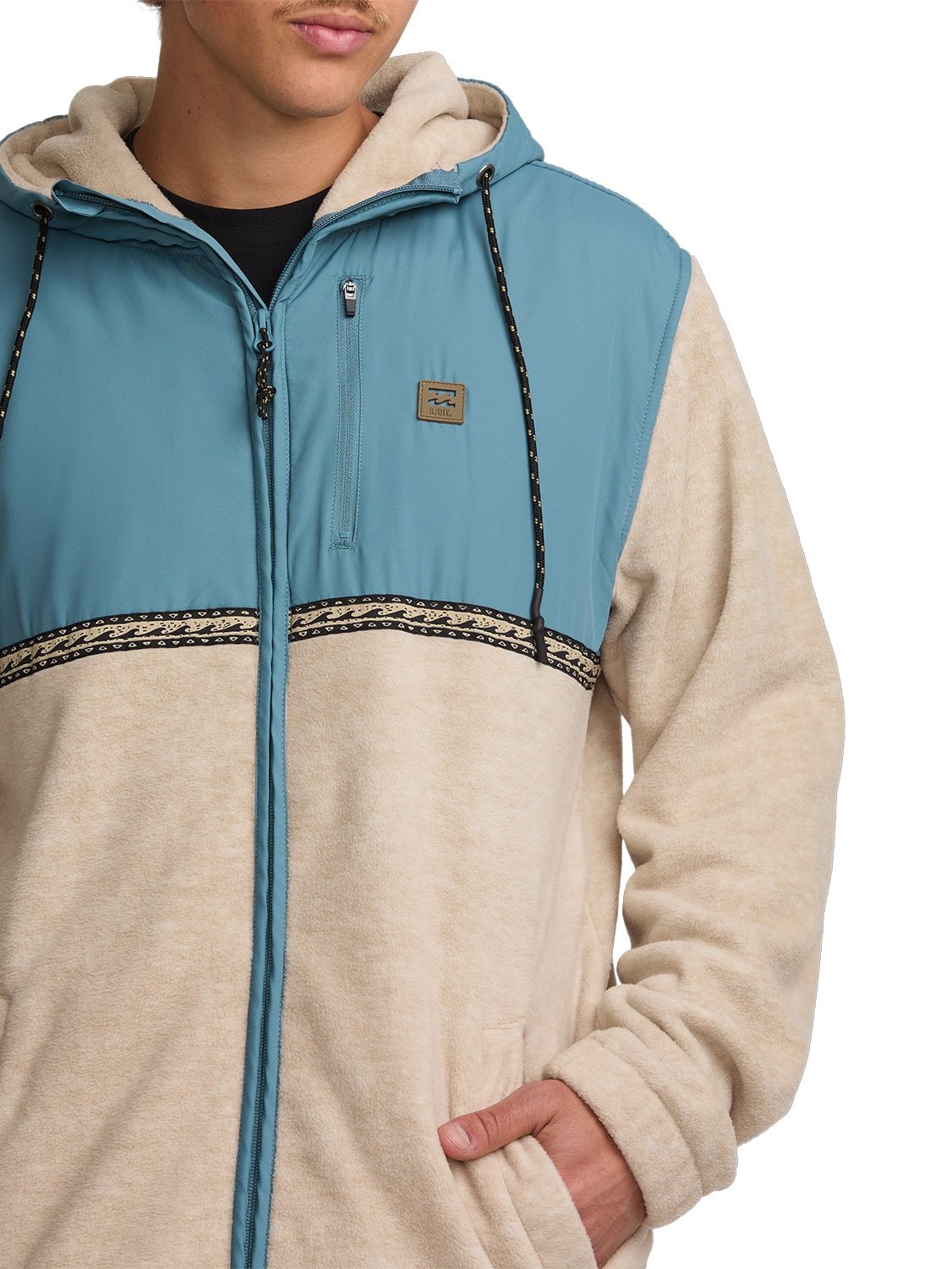 Billabong Men's Boundary Lite Zip Polar Fleece Pullover