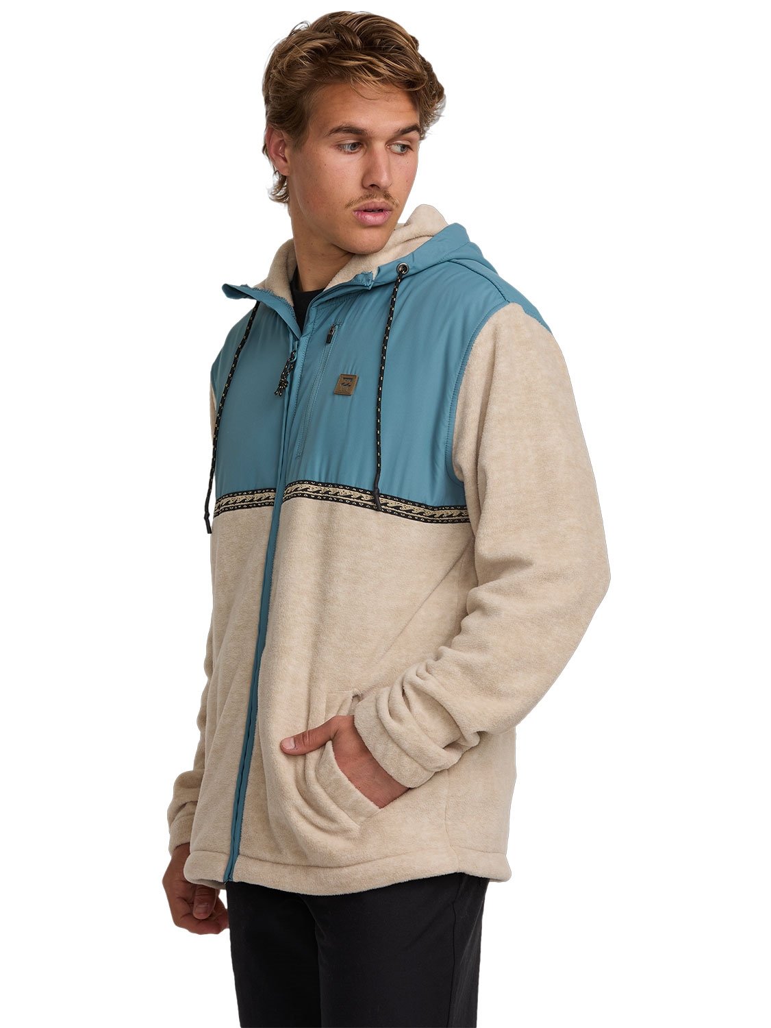 Billabong Men's Boundary Lite Zip Polar Fleece Pullover