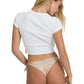 Billabong Ladies Cool Girls Only Cropped T-Shirt
