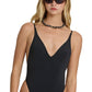 Billabong Ladies Sol Searcher Deep V One-Piece Swimsuit