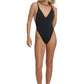 Billabong Ladies Sol Searcher Deep V One-Piece Swimsuit