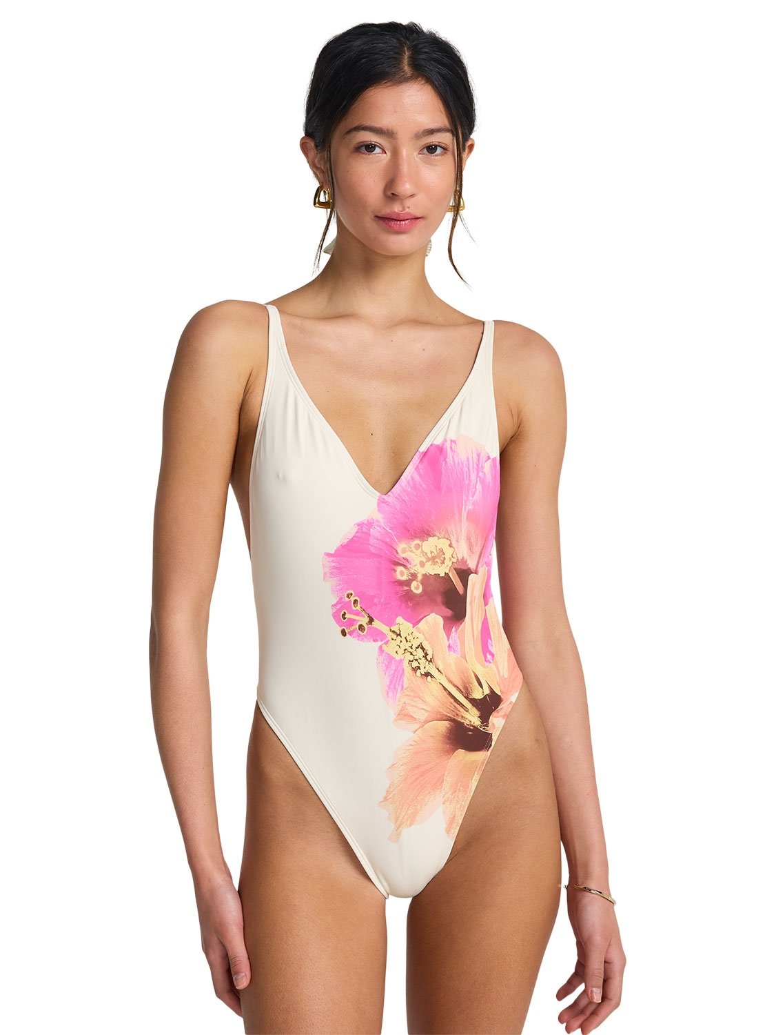 Billabong Ladies Sunny Shore Deep One-Piece Swimsuit