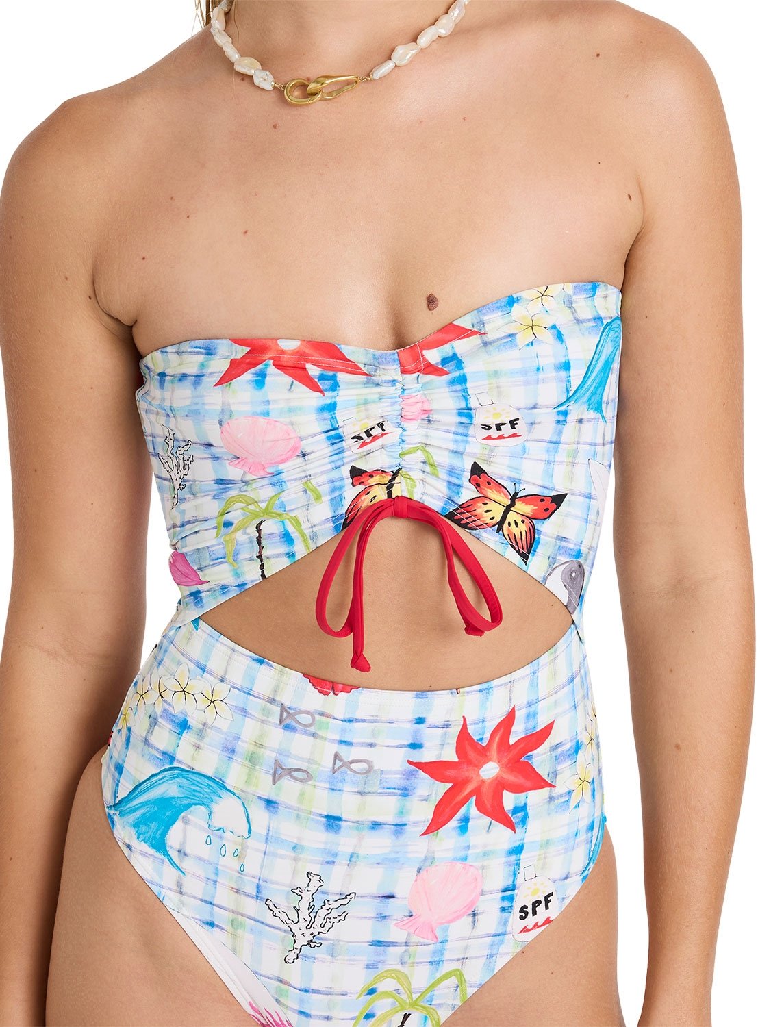 Billabong Ladies Lottie Hall Summer One-Piece Swimsuit