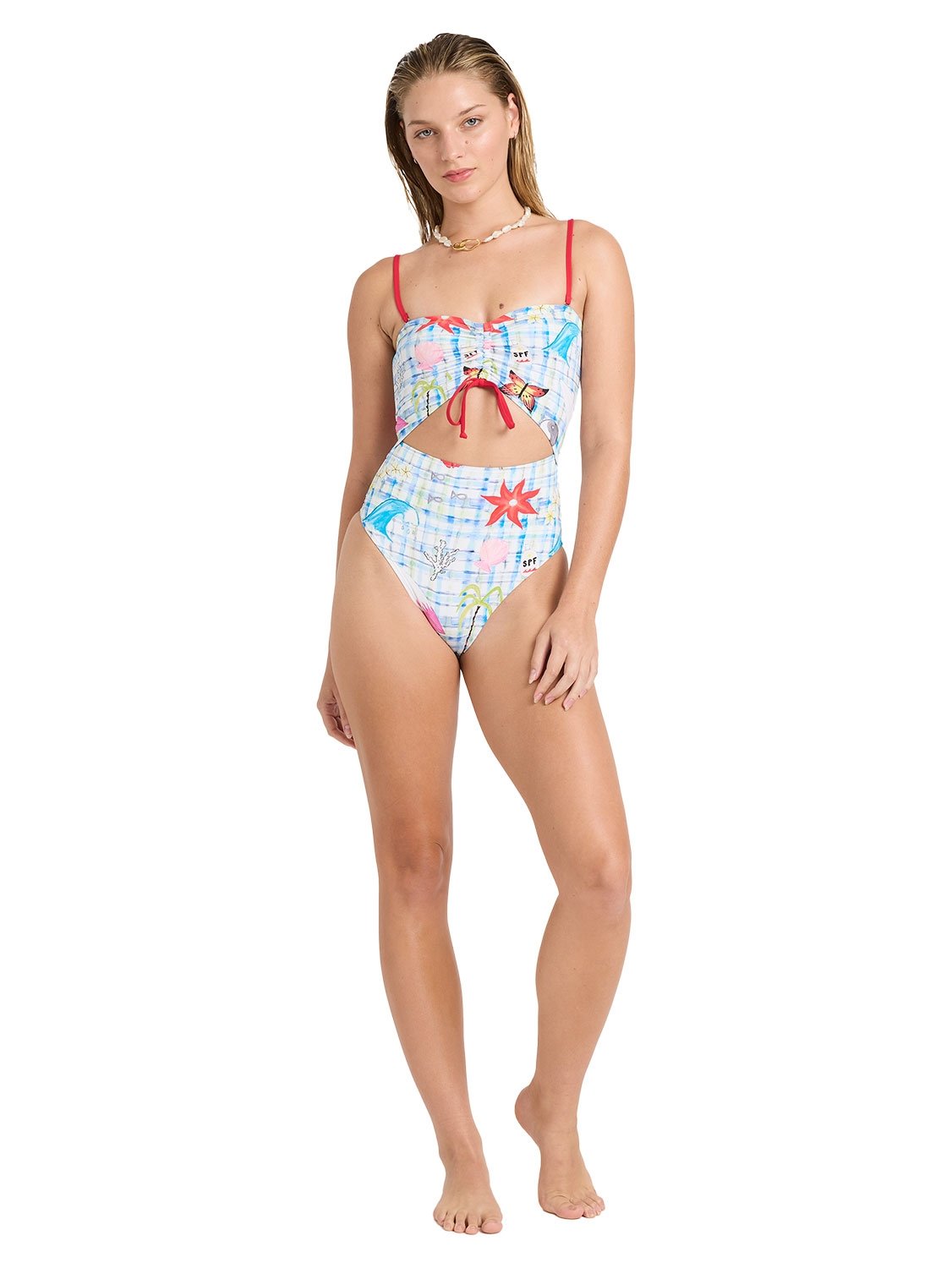 Billabong Ladies Lottie Hall Summer One-Piece Swimsuit