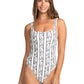 Billabong Ladies Wave Watcher Scoop Front One-Piece