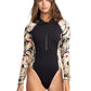 Billabong Ladies Drifting Coast Zip Bodysuit