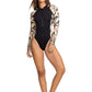 Billabong Ladies Drifting Coast Zip Bodysuit