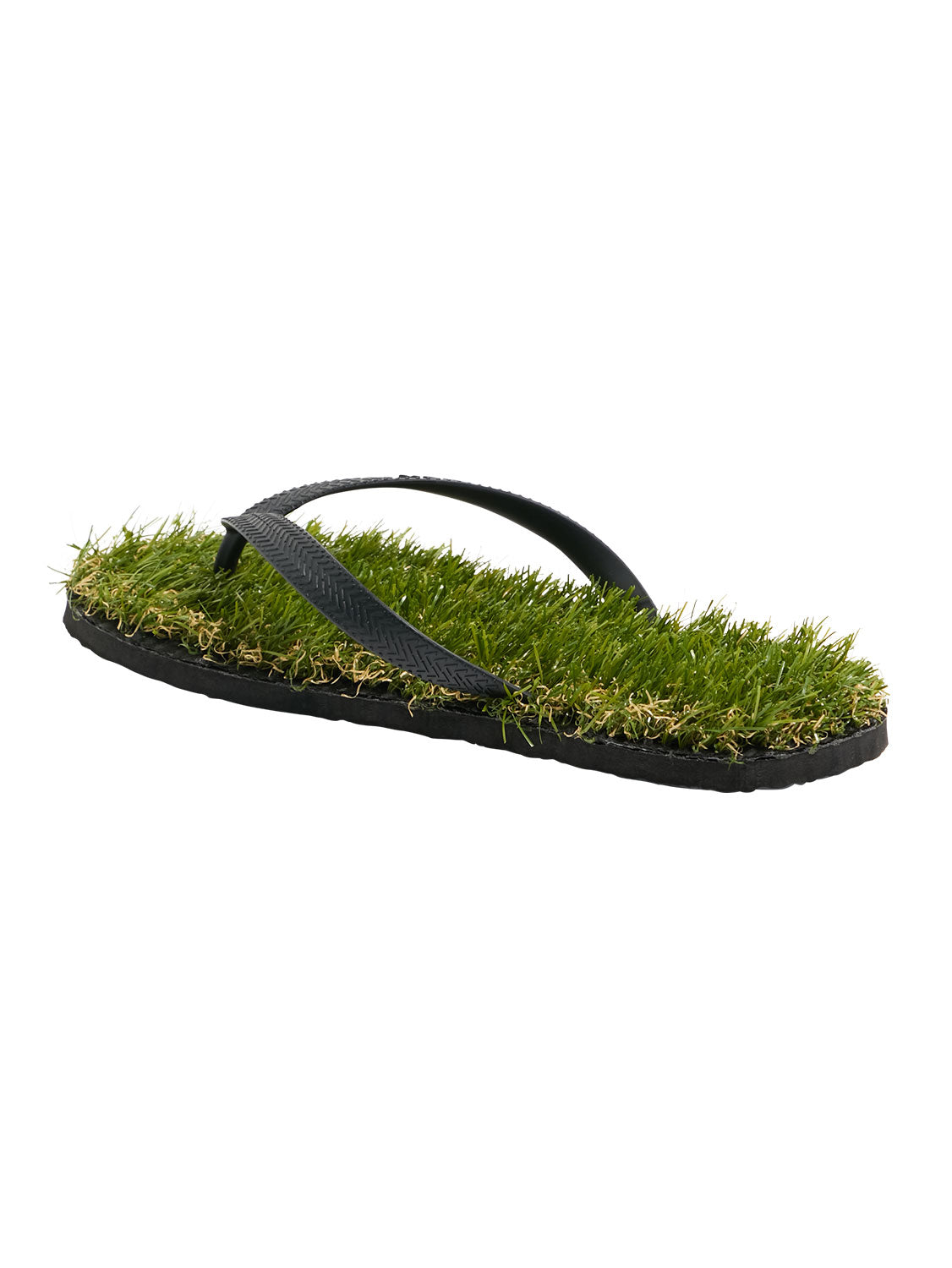 Fake grass best sale flip flops