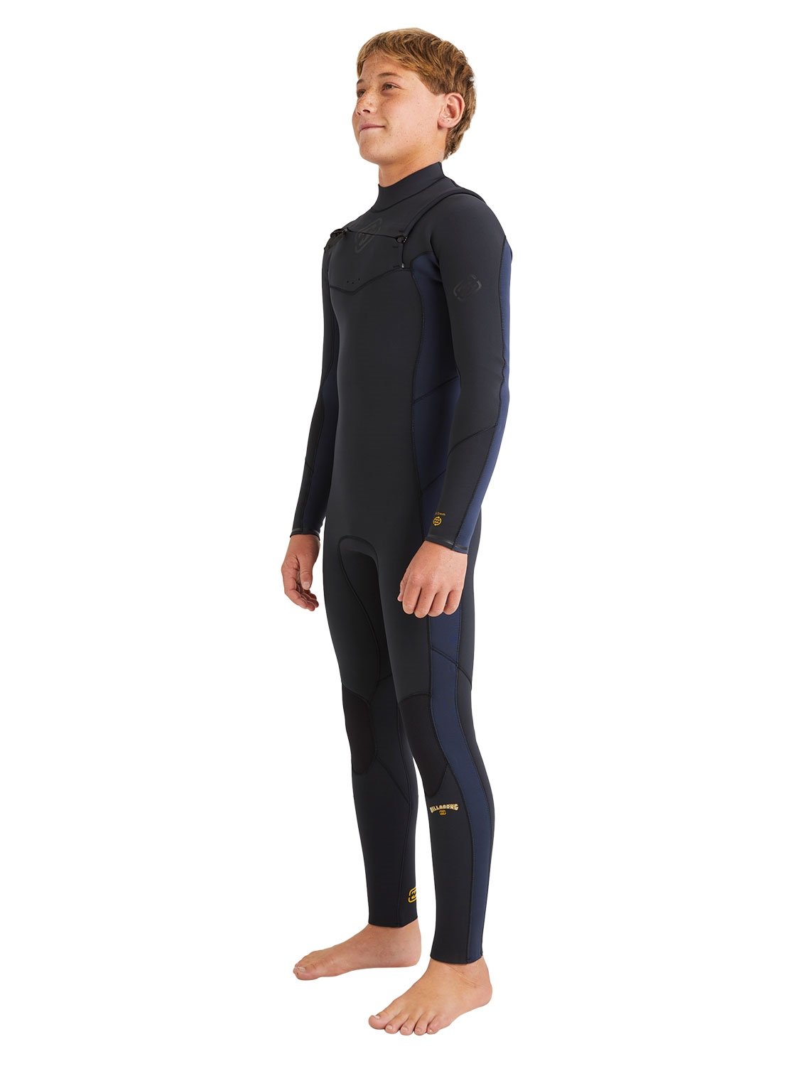 Billabong Boys 403 Absolute Natural Chest Zip Wetsuit