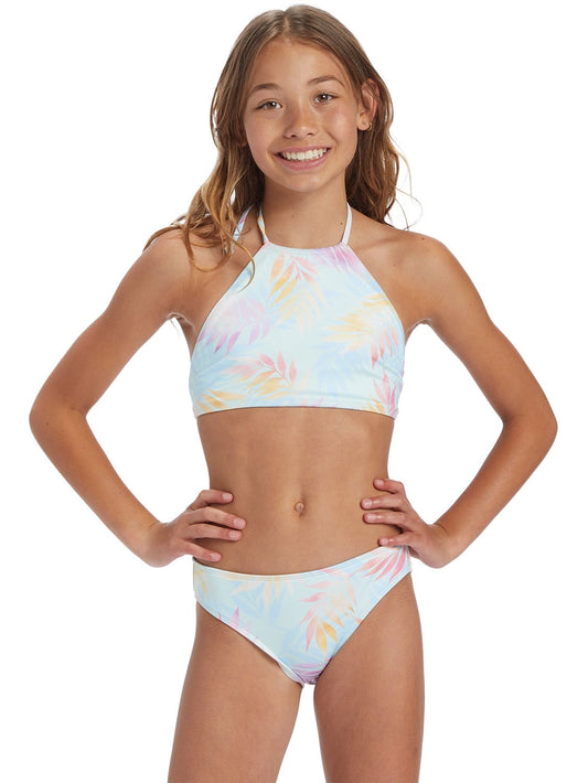 Billabong Girls Sweet Tropic High Neck Swim Set