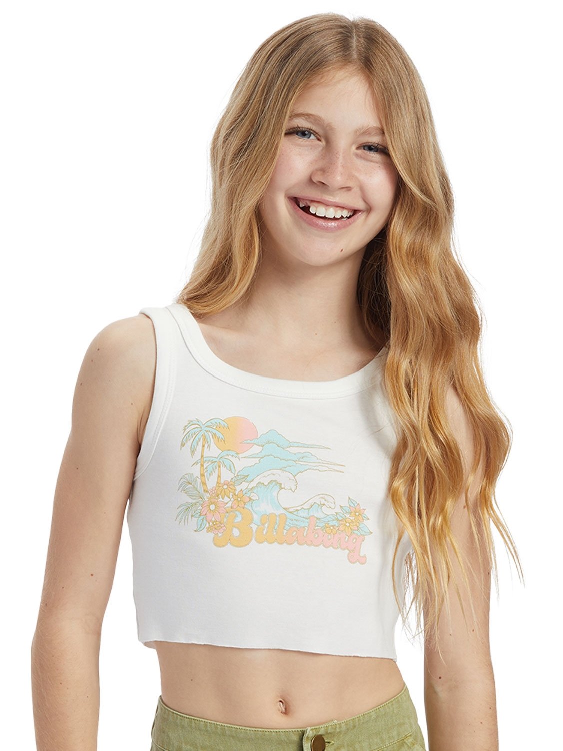 BILLABONG Feeling Happy Girls Tank Topbillabong girls tank tops 