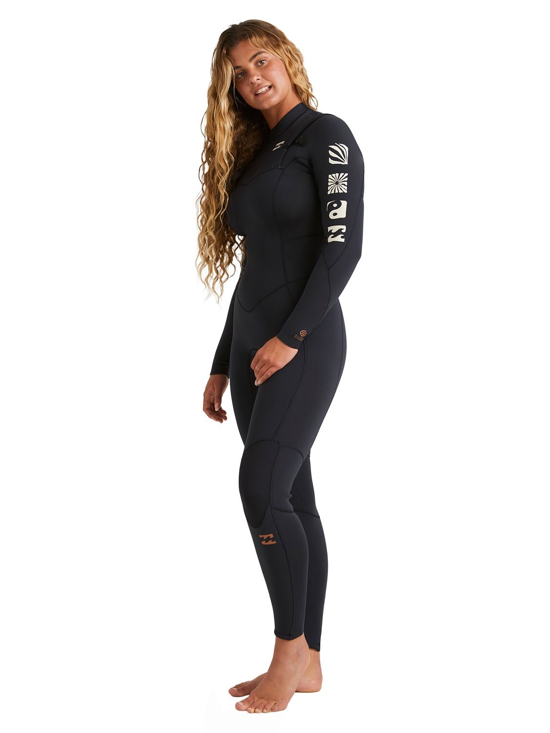 Billabong Ladies 403 Synergy Chest Zip Wetsuit