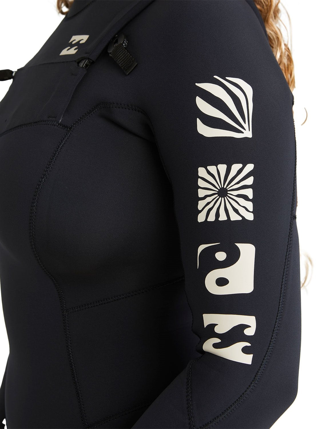 Billabong Ladies 403 Synergy Chest Zip Wetsuit