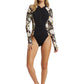 Billabong Ladies Lost Cove Zip Front Bodysuit