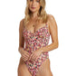 Billabong Ladies Love Army Morgan One-Piece Swimsuit