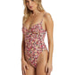 Billabong Ladies Love Army Morgan One-Piece Swimsuit