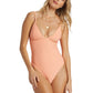 Billabong Ladies Tanlines Sage One-Piece Swimwear