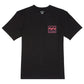 Billlabong Men's Crayon Waves T-Shirt Black