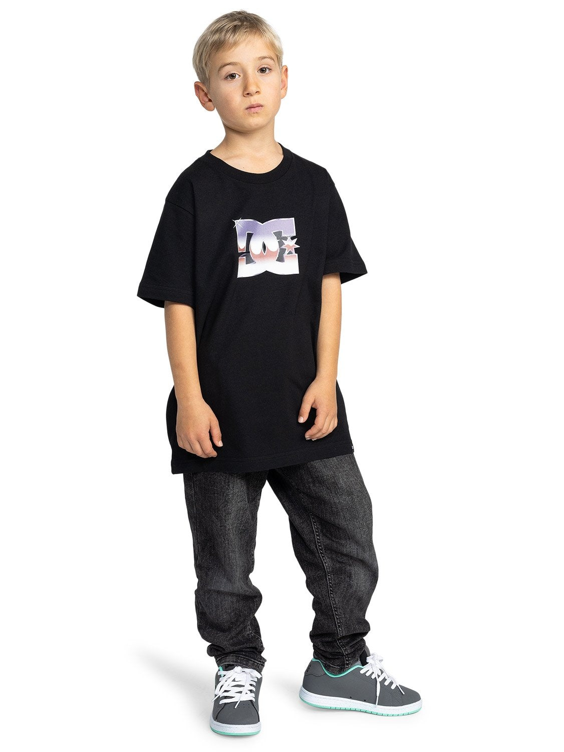 DC Boys Metallic Star T-Shirt