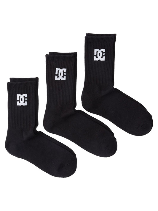 DC Men's Crew 3 Pack Socks