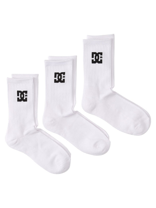 DC Men's Crew 3 Pack Socks