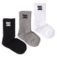 DC Men's Crew 3 Pack Socks