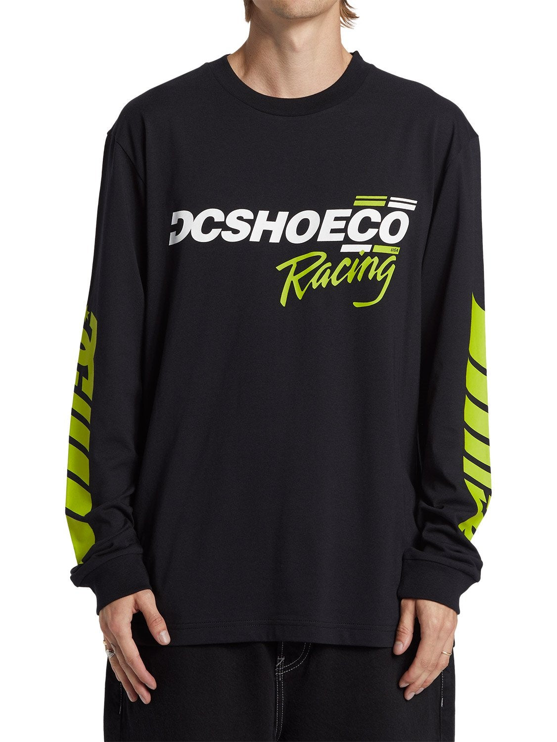 DC Men s Shoe Co Racing T Shirt Boardriders