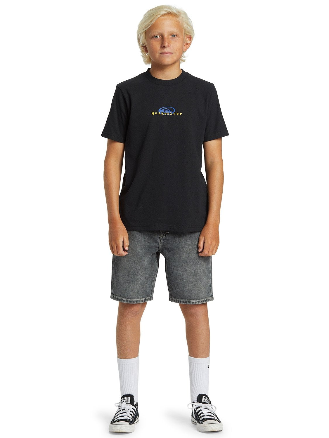 Quiksilver Boys Thermal Logo T-Shirt