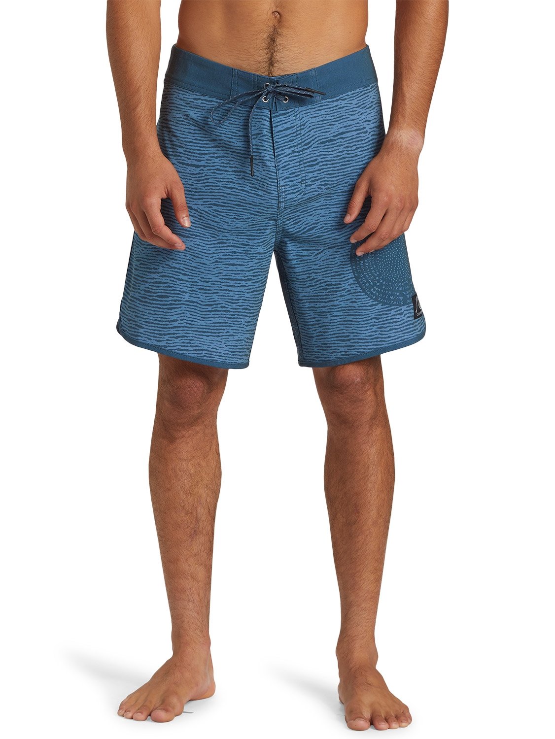 Quiksilver Men's OG Scallop Blank Canvas 18" Boardshorts