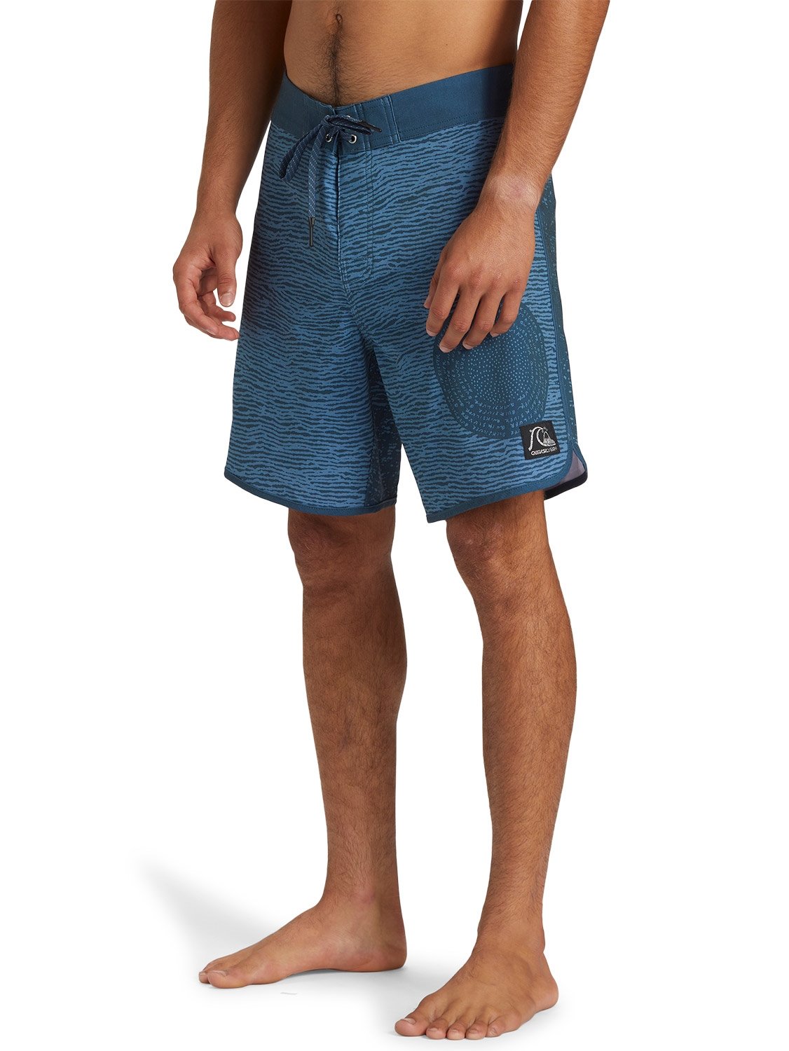 Quiksilver Men's OG Scallop Blank Canvas 18" Boardshorts