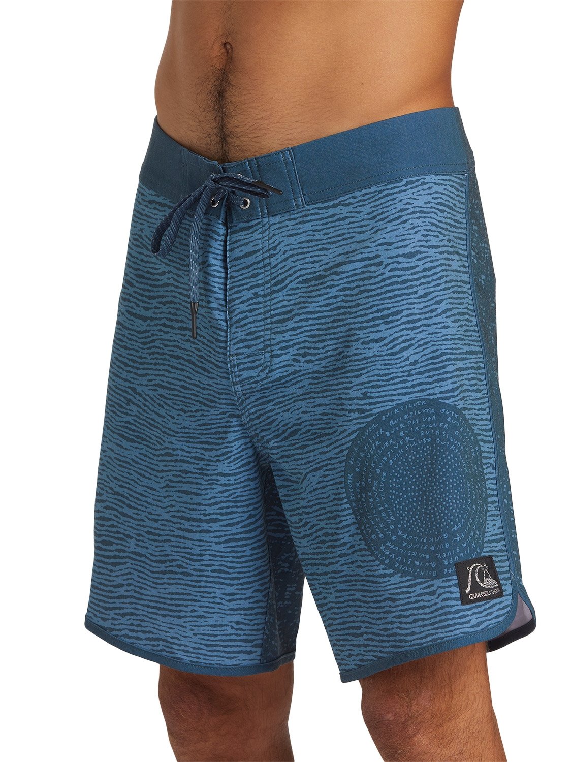 Quiksilver Men's OG Scallop Blank Canvas 18" Boardshorts