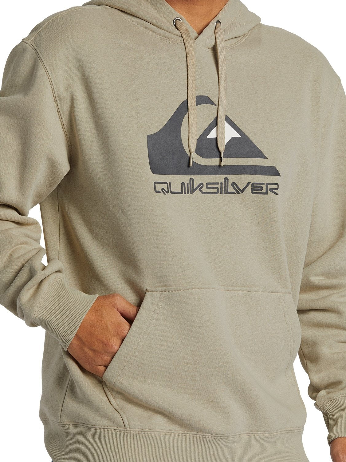 Quiksilver Men's Big Logo Hoodie
